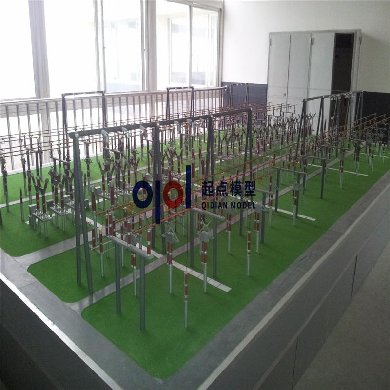 高壓遠(yuǎn)距離輸變電總體布局模型