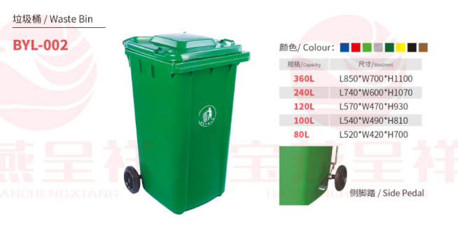 360L環(huán)衛(wèi)垃圾桶圖片/360L環(huán)衛(wèi)垃圾桶樣板圖 (1)