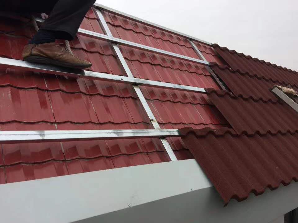 彩石金屬瓦圖片/彩石金屬瓦樣板圖 (2)