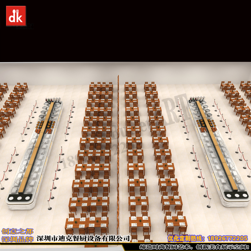 深圳自助餐廳改造方案設計公司圖片/深圳自助餐廳改造方案設計公司樣板圖 (4)