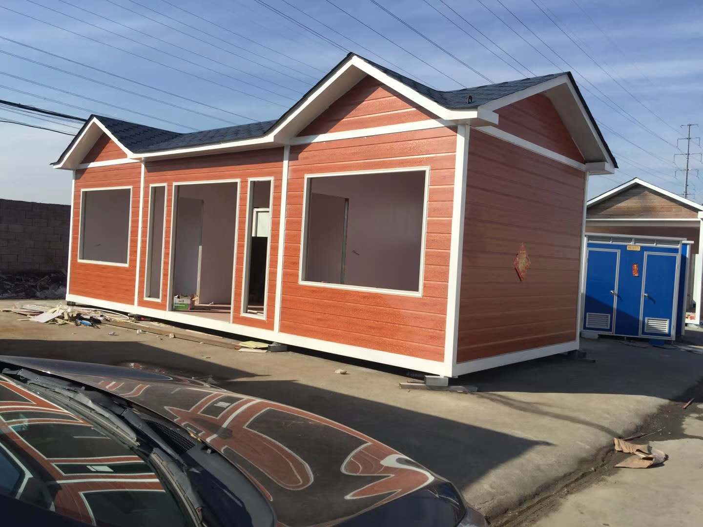 輕鋼別墅  鄭州中亞新型建材 外墻板