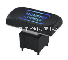 控臺帶燈按鍵長方形開關圖片