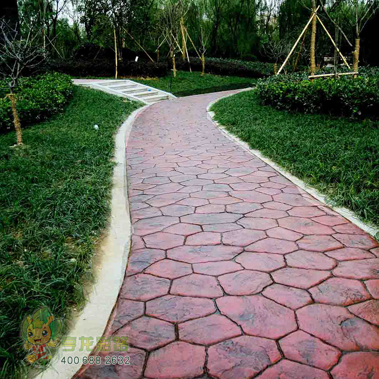 壓模路面圖片/壓模路面樣板圖 (3)