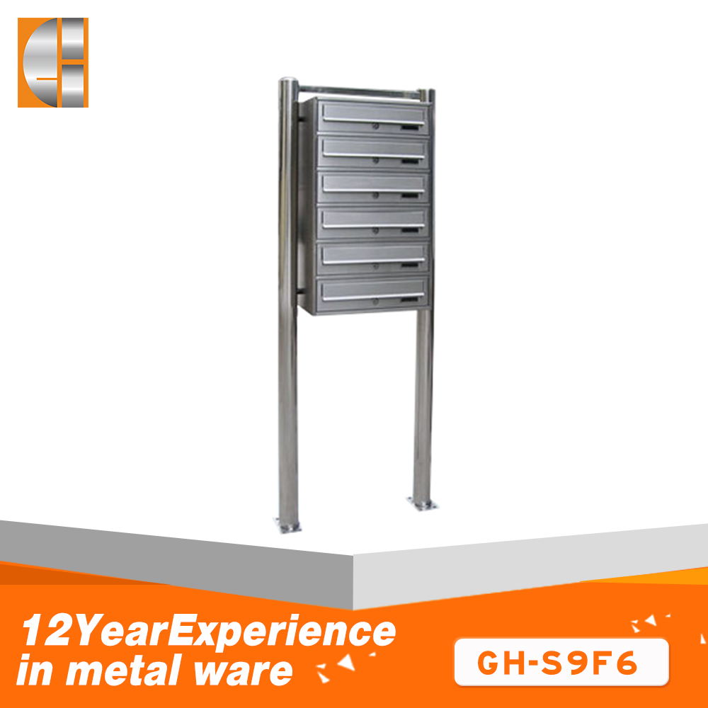 立式不銹鋼信箱圖片