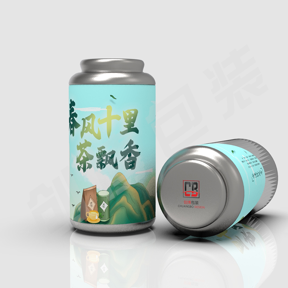 茶葉鐵盒圖片/茶葉鐵盒樣板圖 (2)