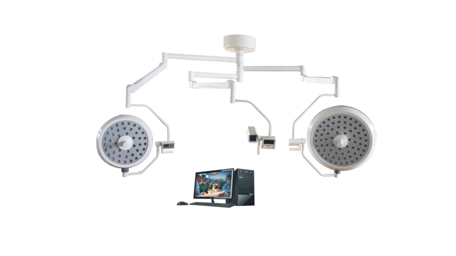 LKLED-700500型 LED外置攝像系統(tǒng)手術(shù)無影燈(進(jìn)口臂) LKLED-700500無影燈