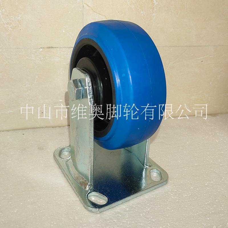 重型藍色彈力橡膠輪圖片/重型藍色彈力橡膠輪樣板圖 (3)