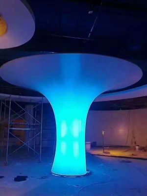 軟膜天花發(fā)光柱子圖片/軟膜天花發(fā)光柱子樣板圖 (4)