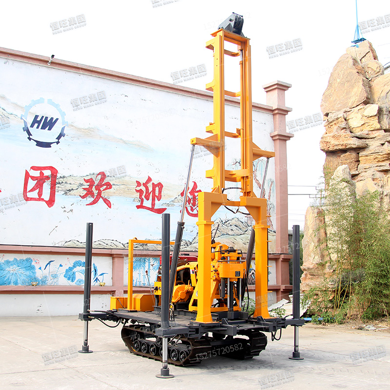 履帶式液壓水井鉆機(jī)圖片/履帶式液壓水井鉆機(jī)樣板圖 (3)