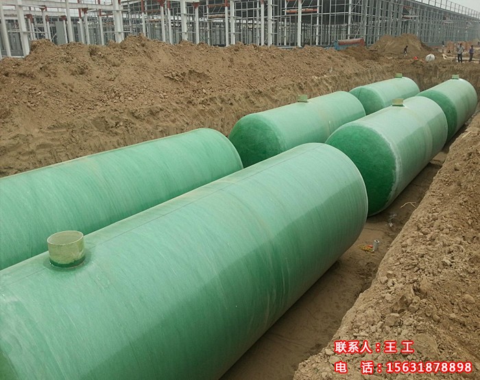 玻璃鋼化糞池定做圖片