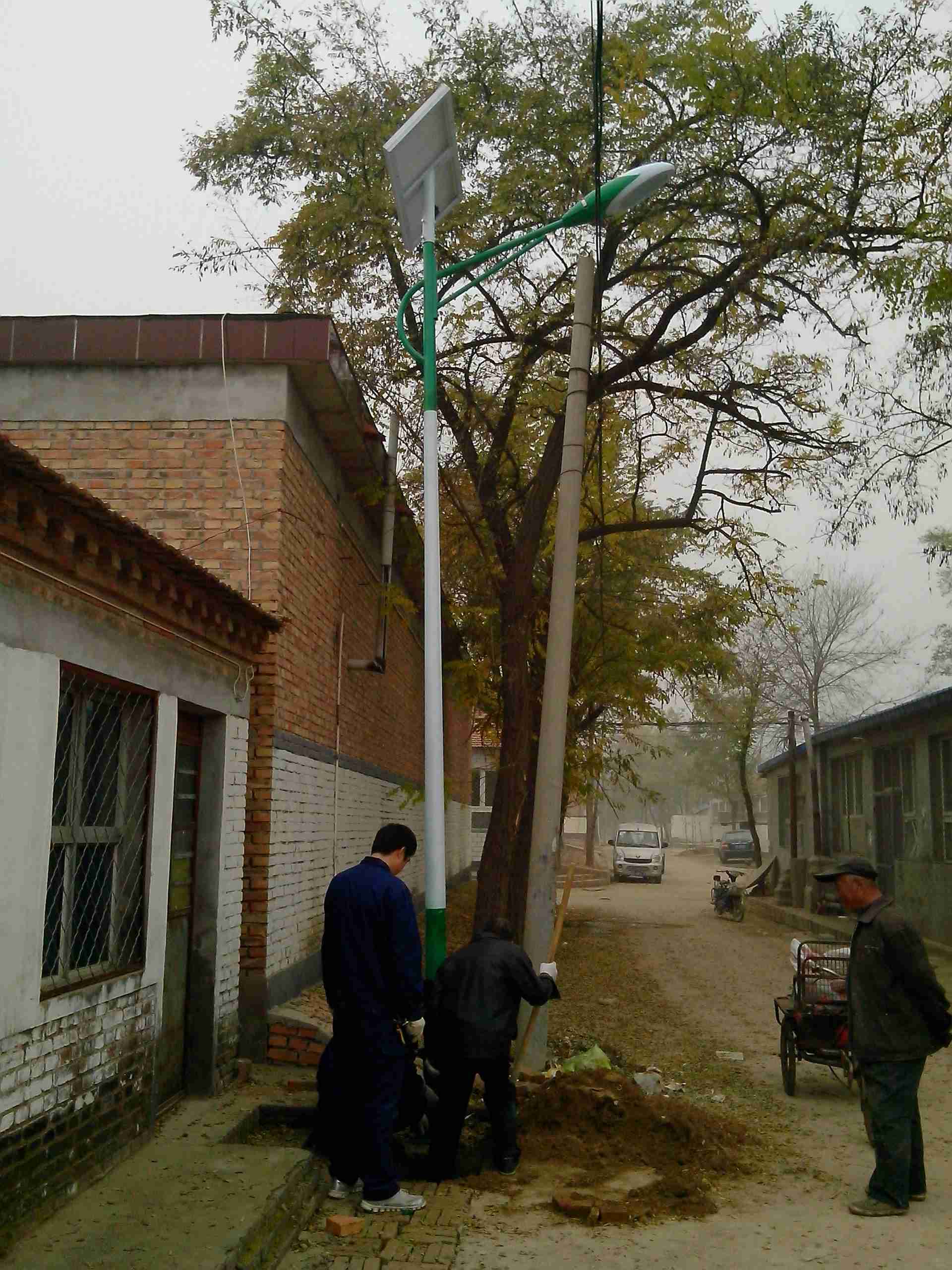 太陽能路燈圖片/太陽能路燈樣板圖 (2)