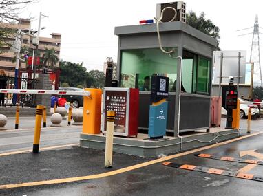 停車場道閘圖片/停車場道閘樣板圖 (4)