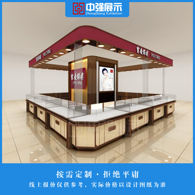 珠寶展柜圖片/珠寶展柜樣板圖 (4)