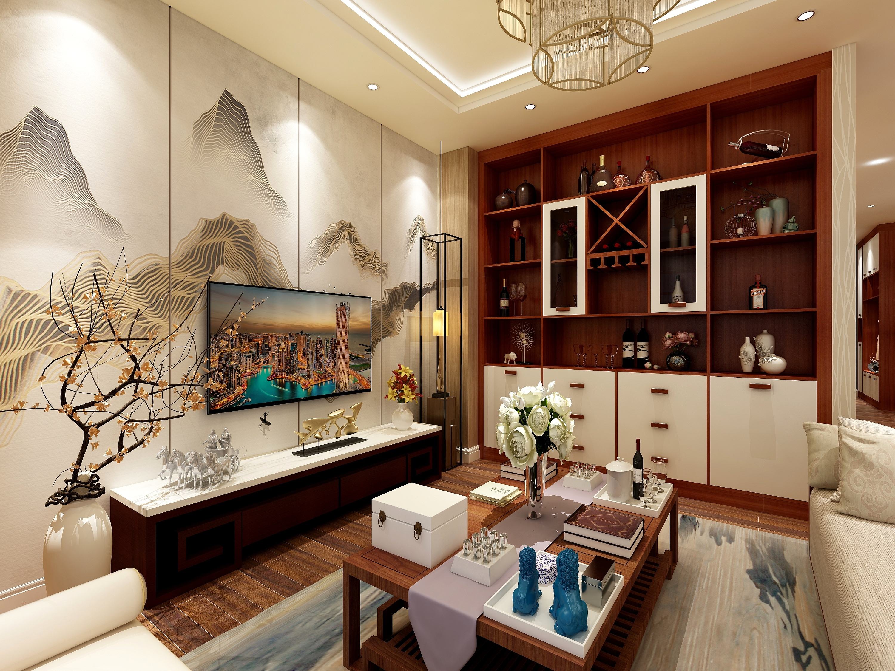 臨沂客廳定制圖片/臨沂客廳定制樣板圖 (2)