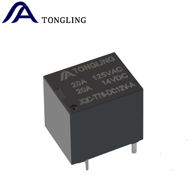通灵T78继电器JQC-T78小型汽车电磁继电器厂家直销图片
