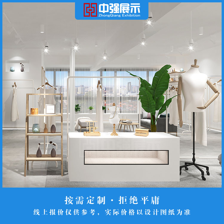 服裝展柜展示柜圖片/服裝展柜展示柜樣板圖 (3)