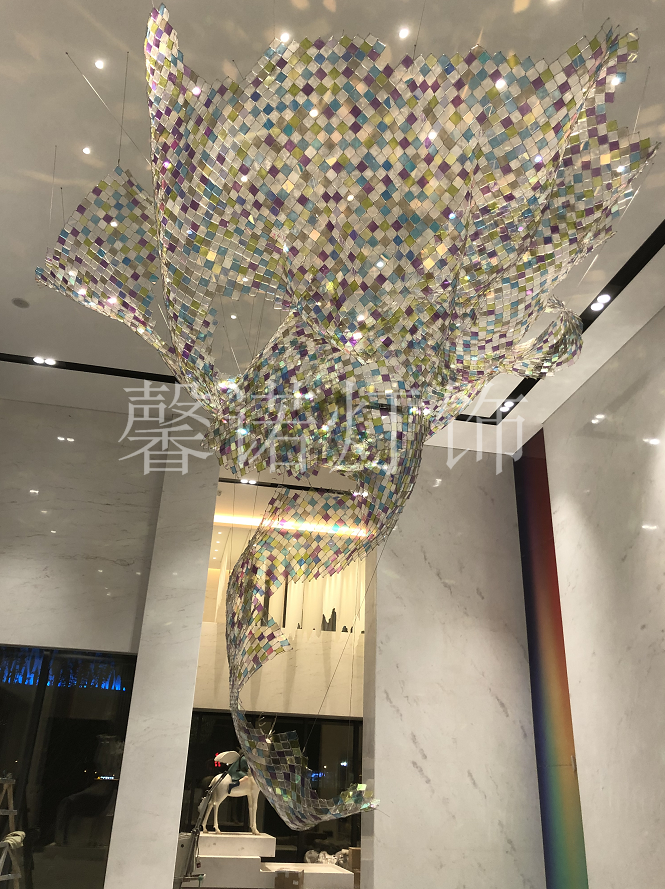 非標(biāo)工程燈 裝置藝術(shù)包頭保利項目圖片