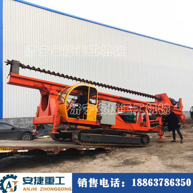 建筑地基大孔徑小孔徑打樁機(jī)圖片