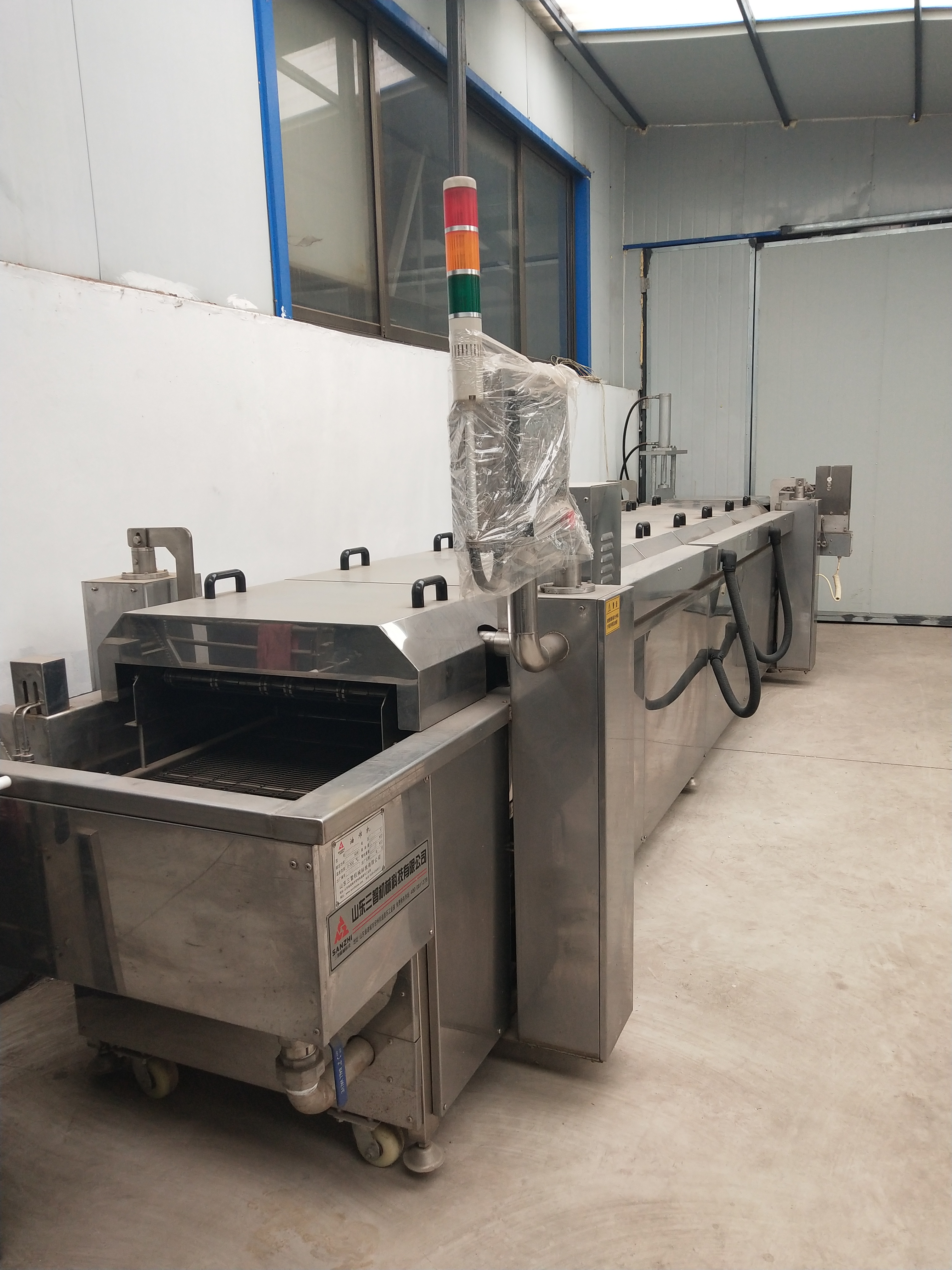 全自動耦合油炸流水線圖片/全自動耦合油炸流水線樣板圖 (4)