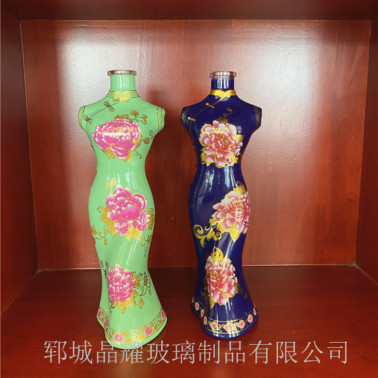 玻璃烤花瓶圖片/玻璃烤花瓶樣板圖 (2)