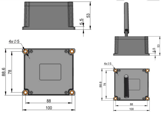 高精度無(wú)線傾角計(jì)圖片/高精度無(wú)線傾角計(jì)樣板圖 (3)