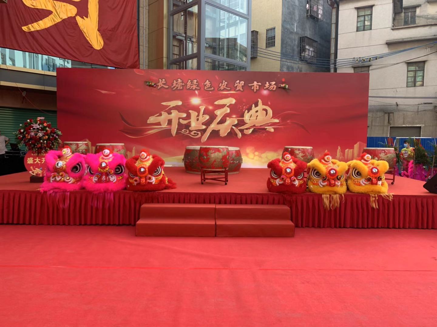 梅花樁舞獅圖片/梅花樁舞獅樣板圖 (2)