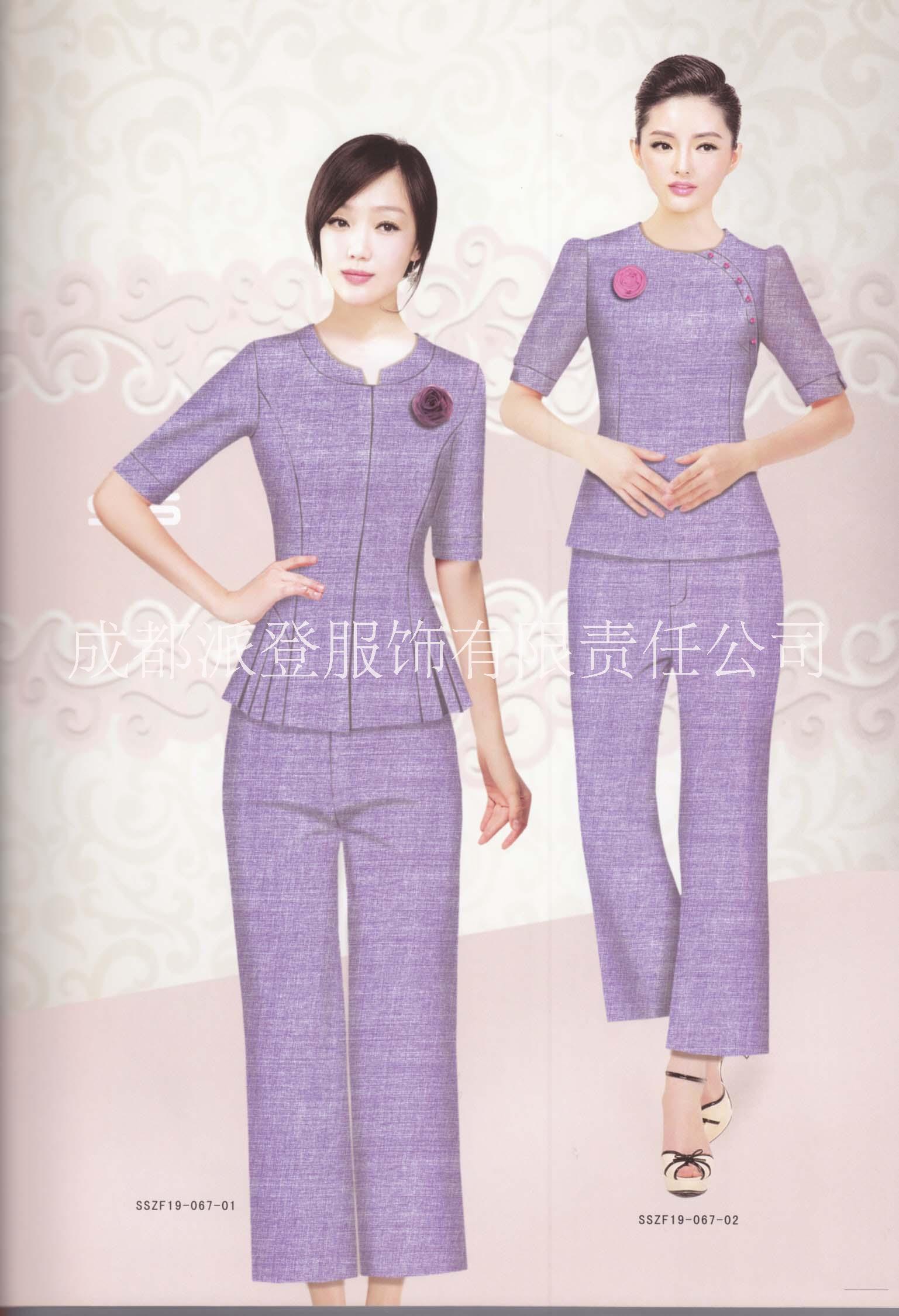 渠縣酒店前廳人員工作服定做派登服