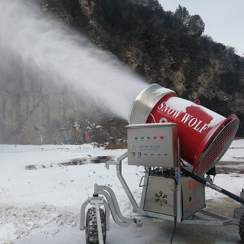 延长滑雪场经营期选址的重要性 国产人工造雪机操作要点图片