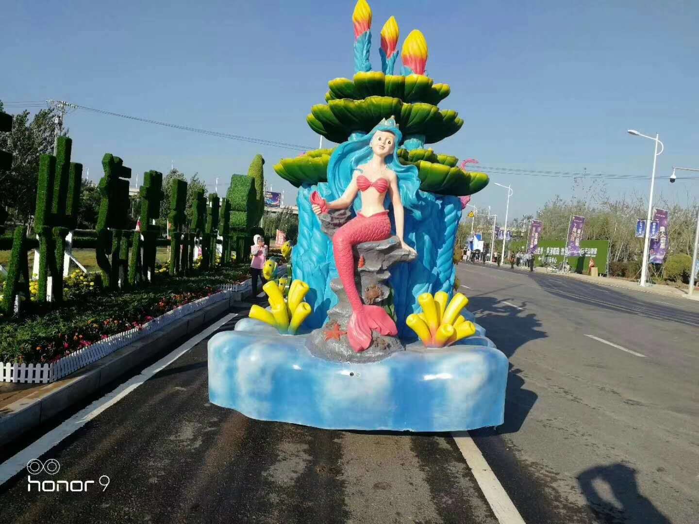 上海市互动海洋巡游花车厂家海洋巡游花车 互动海洋巡游花车设备租赁