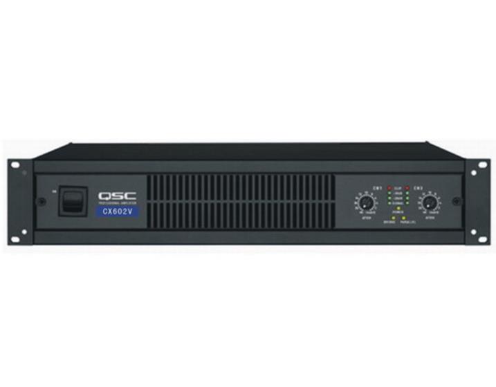 北京促销QSC CX502 2通道定压功放cx502是双声道300W 功率放大器 QSC CX502 功放图片