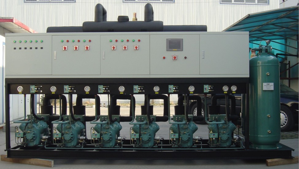 制冷設(shè)備，冷庫(kù)制冷設(shè)備，并聯(lián)機(jī)組，螺桿機(jī)組