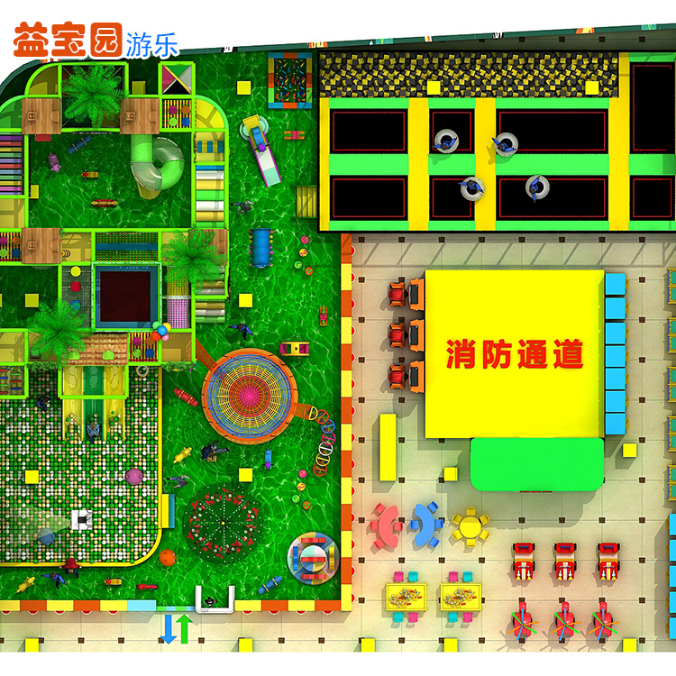淘氣堡樂園包含哪些項(xiàng)目  滑梯 蹦床 海洋球 秋千 淘氣堡兒童游樂設(shè)備