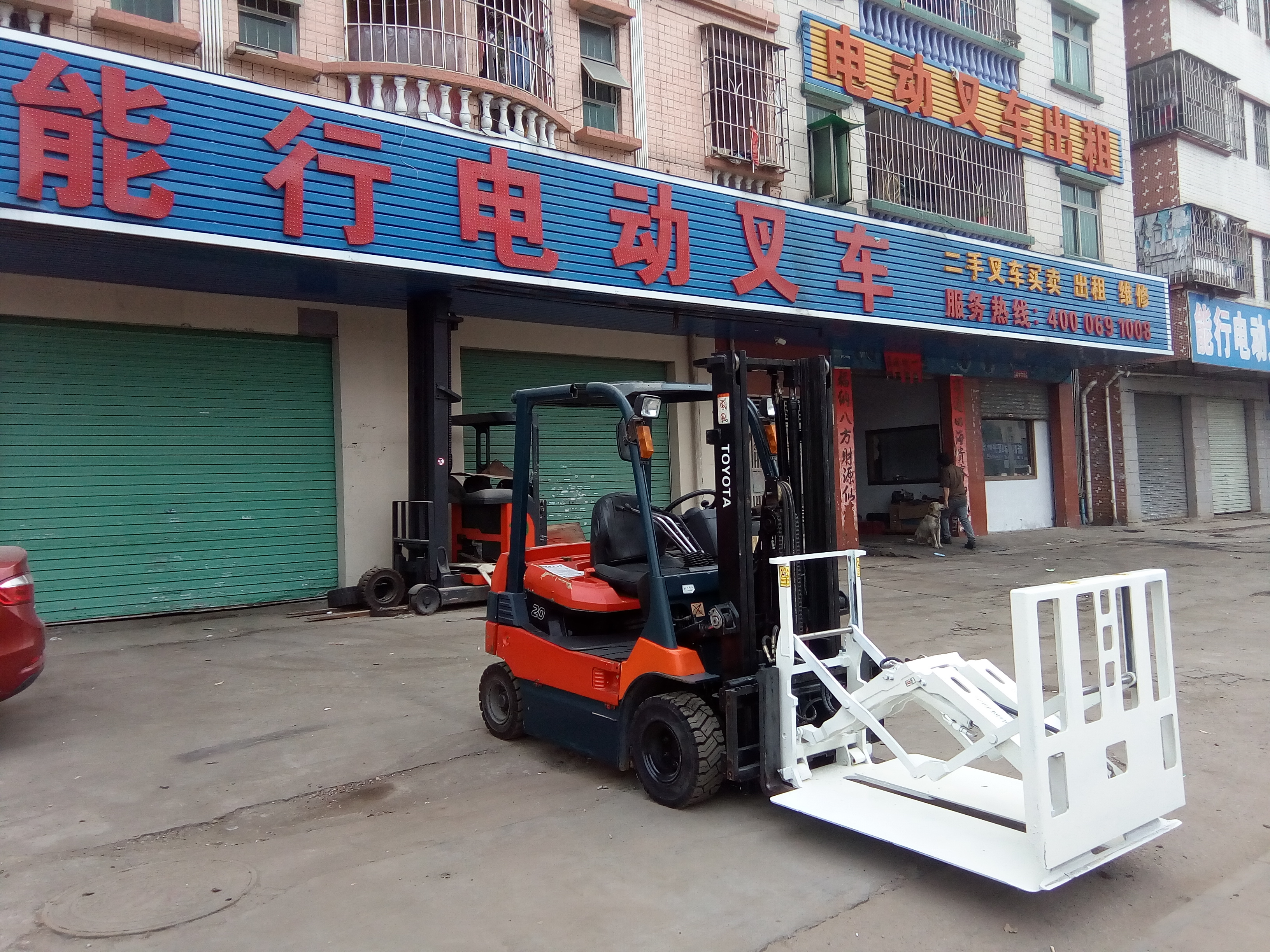 無需木卡板紙滑板推拉器叉車出租出售