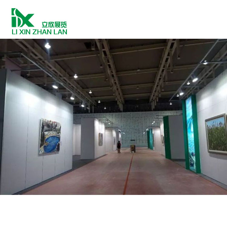 書畫攝影作品亞麻布藝術(shù)板墻畫廊畫展活動無縫展板