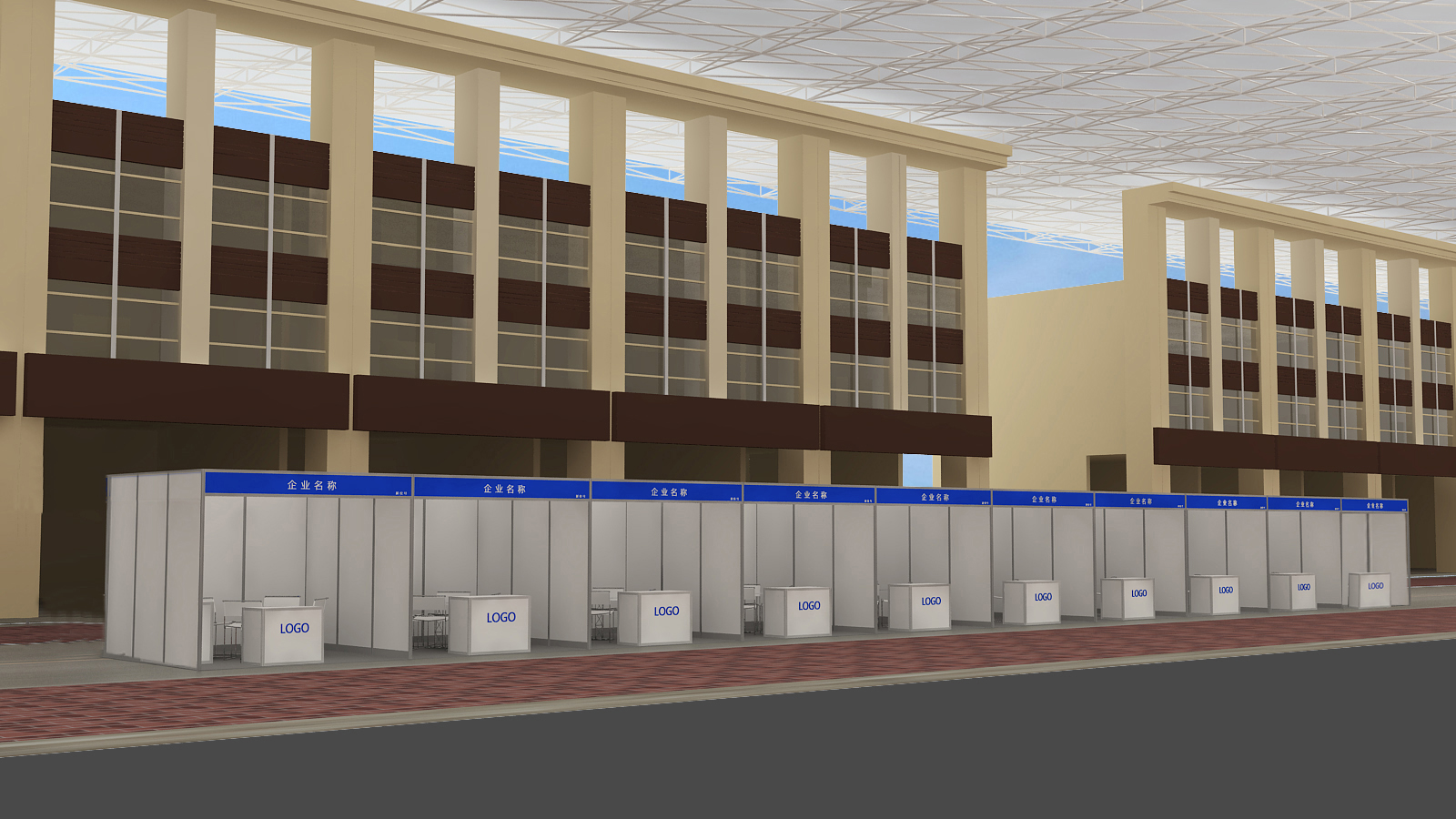 八棱柱標(biāo)攤圖片/八棱柱標(biāo)攤樣板圖 (2)