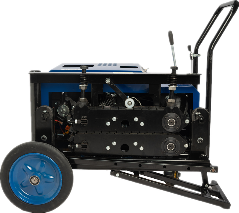 神州飞马X5履带式光缆牵引机光纤布放机管道放线穿线机拉缆拉线穿线器图片