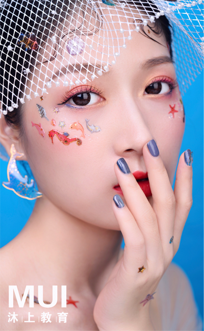 沐上作品| 浪漫海洋妝容
