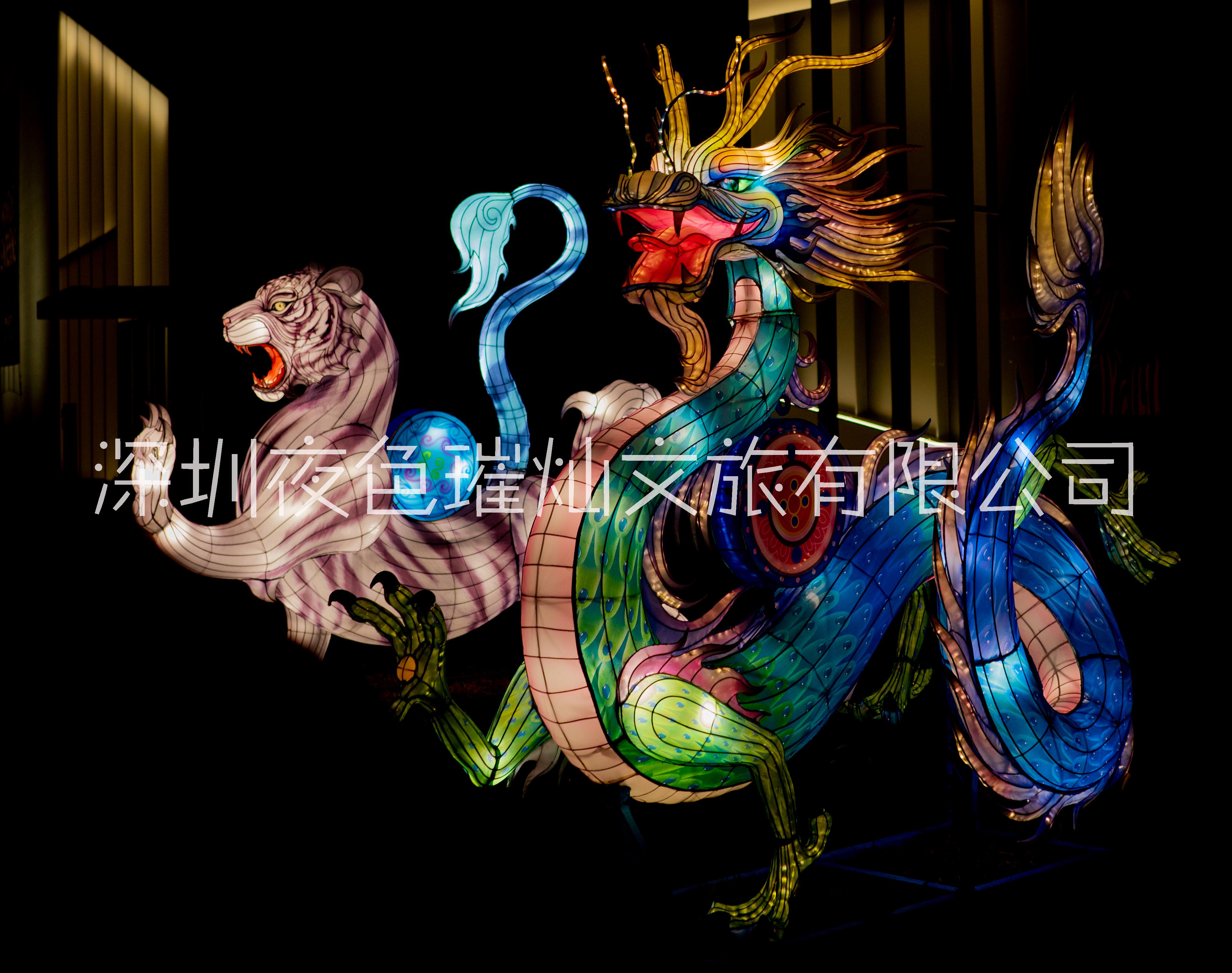 傳統(tǒng)花燈，生命之樹(shù)互動(dòng)燈光，  全息投影，光影秀，花燈展覽，水舞秀