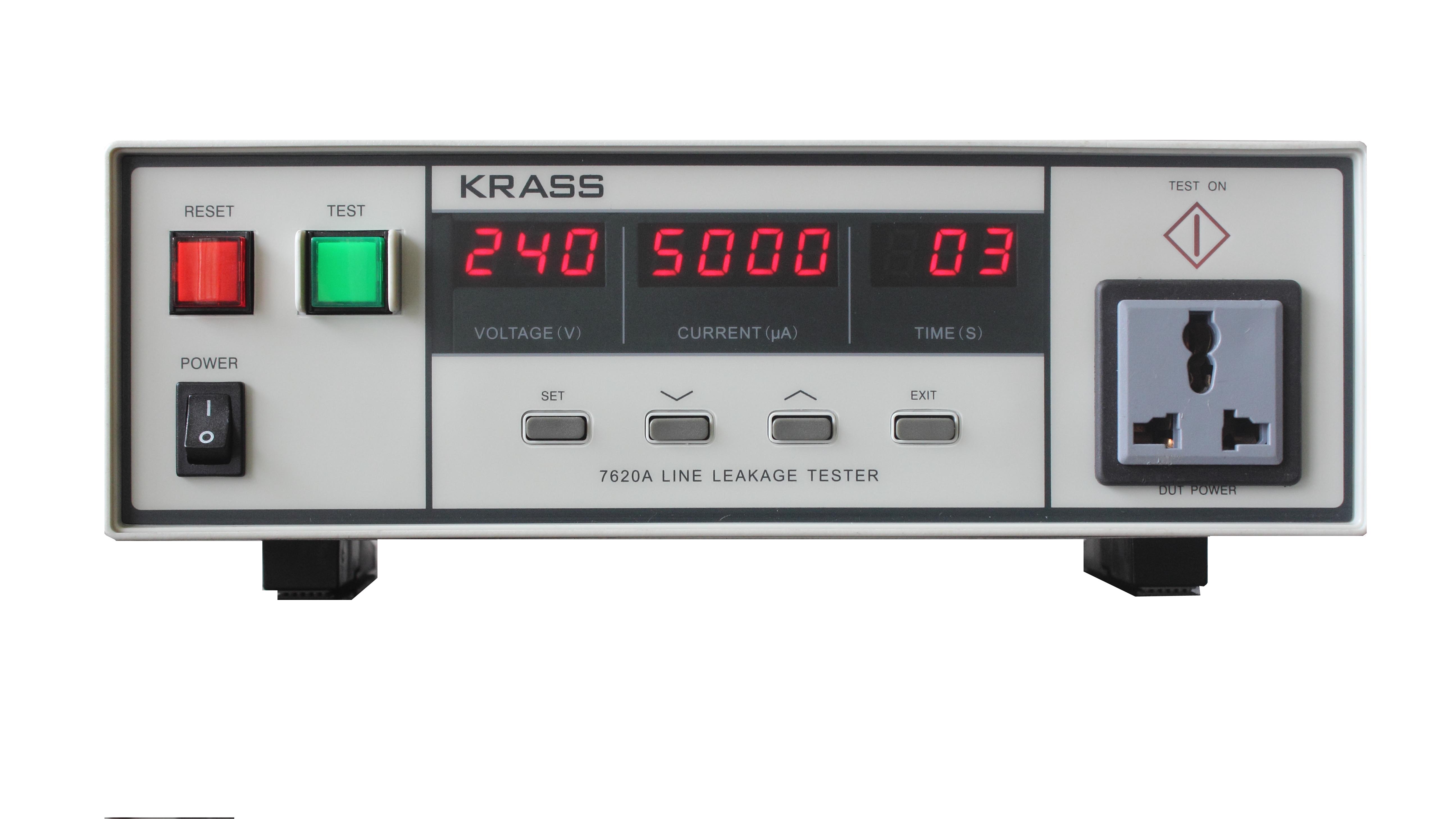 嘉仕 KRASS7620A漏泄電流測(cè)試廠家直銷  7620A漏泄電流測(cè)試儀