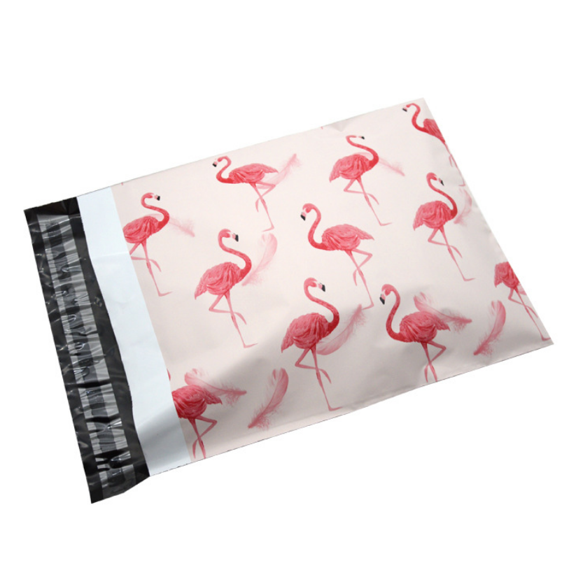 藍色雪花快遞袋圖片/藍色雪花快遞袋樣板圖 (4)