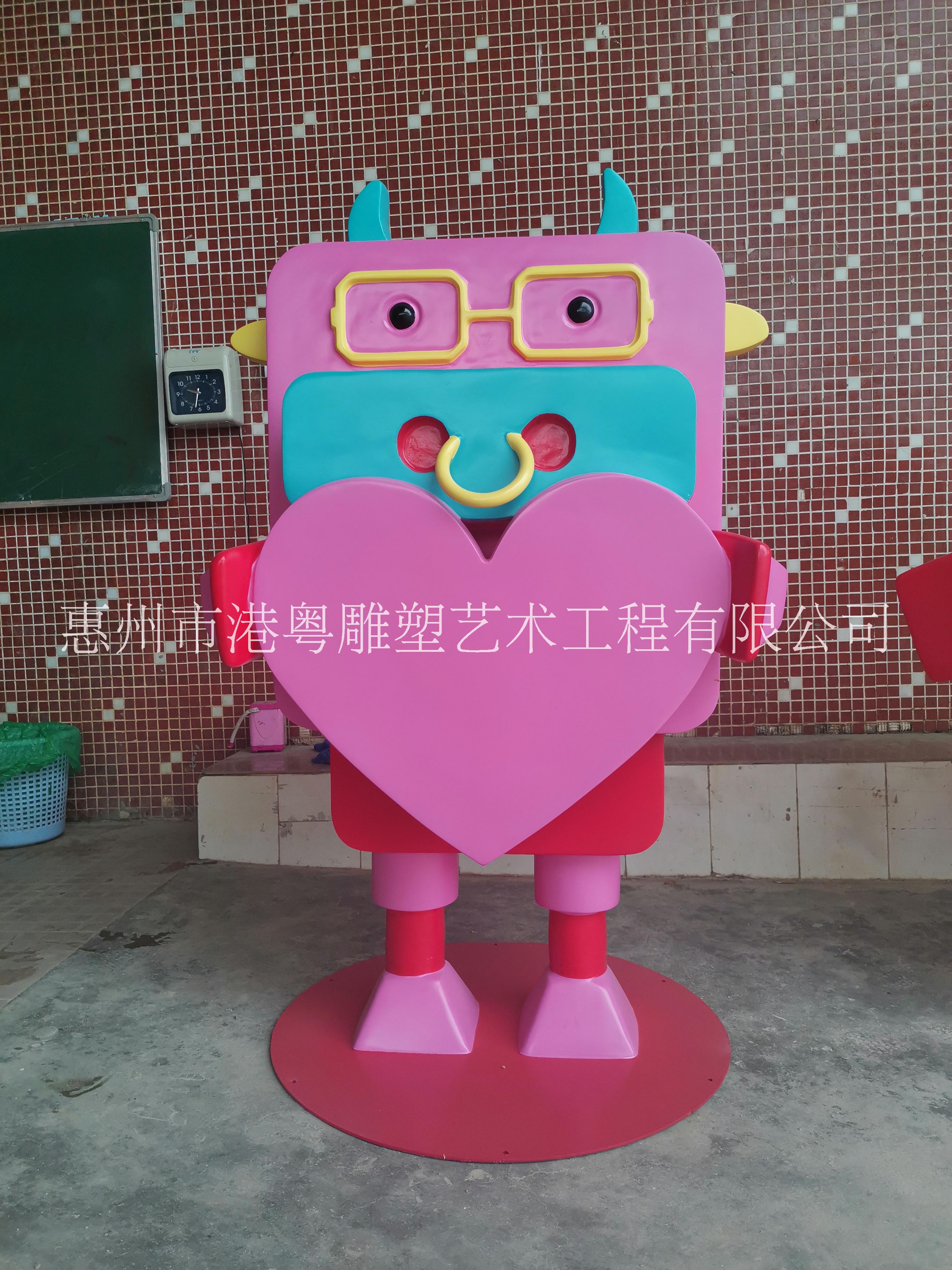 彩繪玻璃鋼牛年卡通雕塑圖片/彩繪玻璃鋼牛年卡通雕塑樣板圖 (4)
