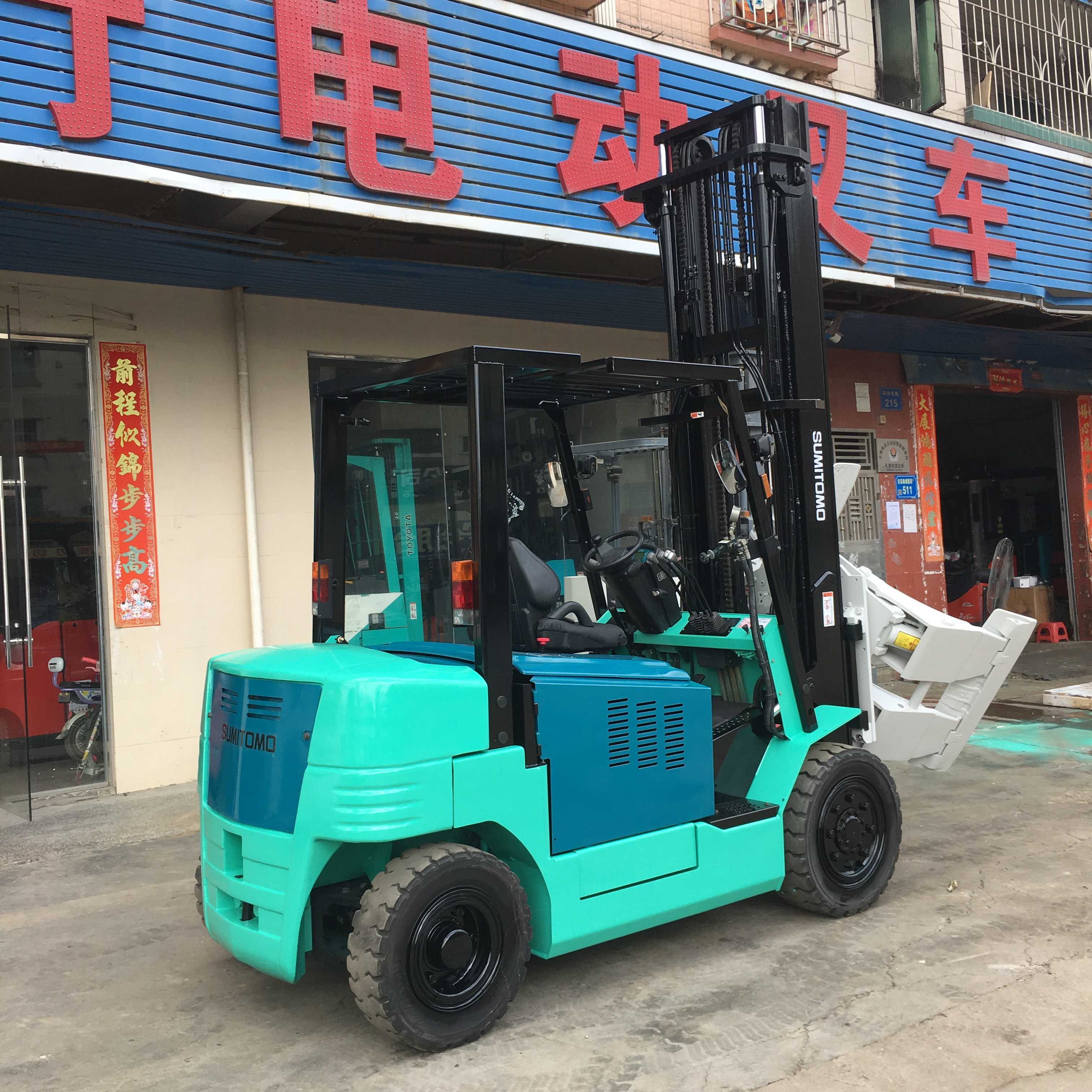 卡斯卡特紙卷夾叉車圖片/卡斯卡特紙卷夾叉車樣板圖 (4)