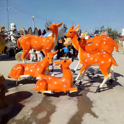 玻璃鋼動物雕塑圖片/玻璃鋼動物雕塑樣板圖 (2)