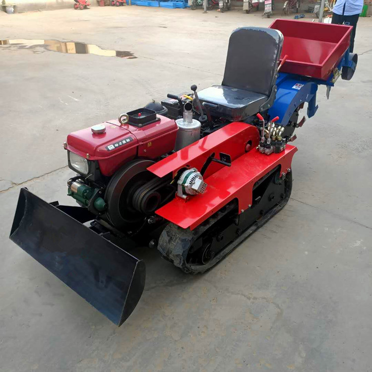 廠家*15-30馬力履帶旋耕機(jī) 果園旋耕鋤草機(jī) 開溝回填起壟機(jī)
