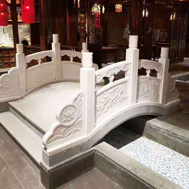 漢白玉石橋欄桿圖片/漢白玉石橋欄桿樣板圖 (3)