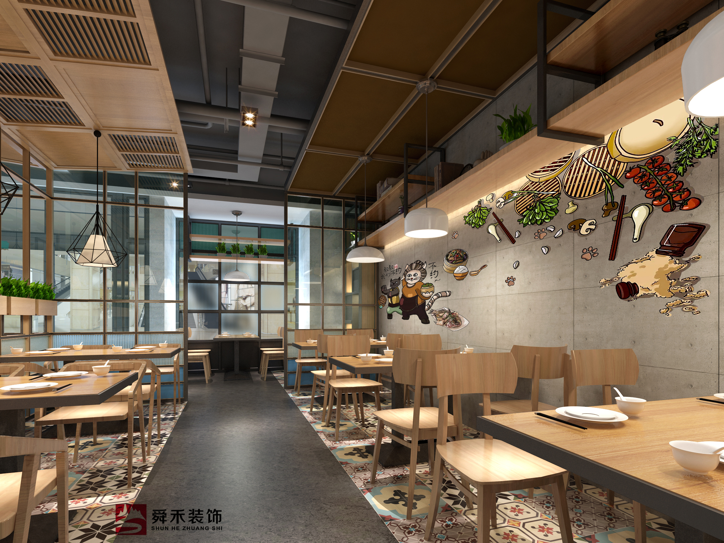 濟(jì)南餐飲火鍋店燒烤店全案裝修設(shè)計公司