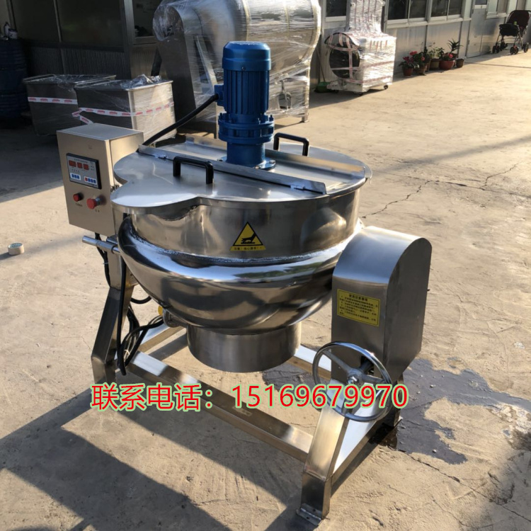 導(dǎo)熱油夾層鍋圖片/導(dǎo)熱油夾層鍋樣板圖 (2)