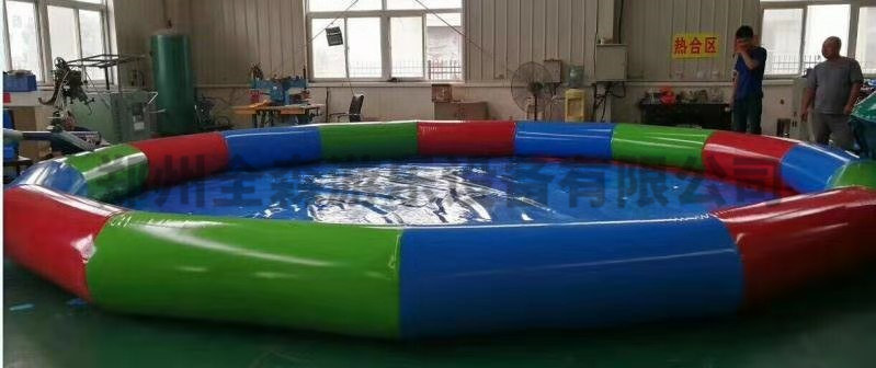 充氣水池充氣釣魚池游樂設(shè)備廠家