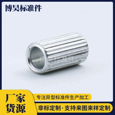 豎紋滾花螺母圖片/豎紋滾花螺母樣板圖 (3)