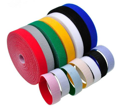 【靠背魔術(shù)貼】定制彩色自粘理線捆綁扎帶魔術(shù)貼紡織背對背魔術(shù)貼圖片